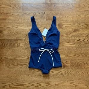 SOLID & STRIPED The Edie one piece swimsuit NWT